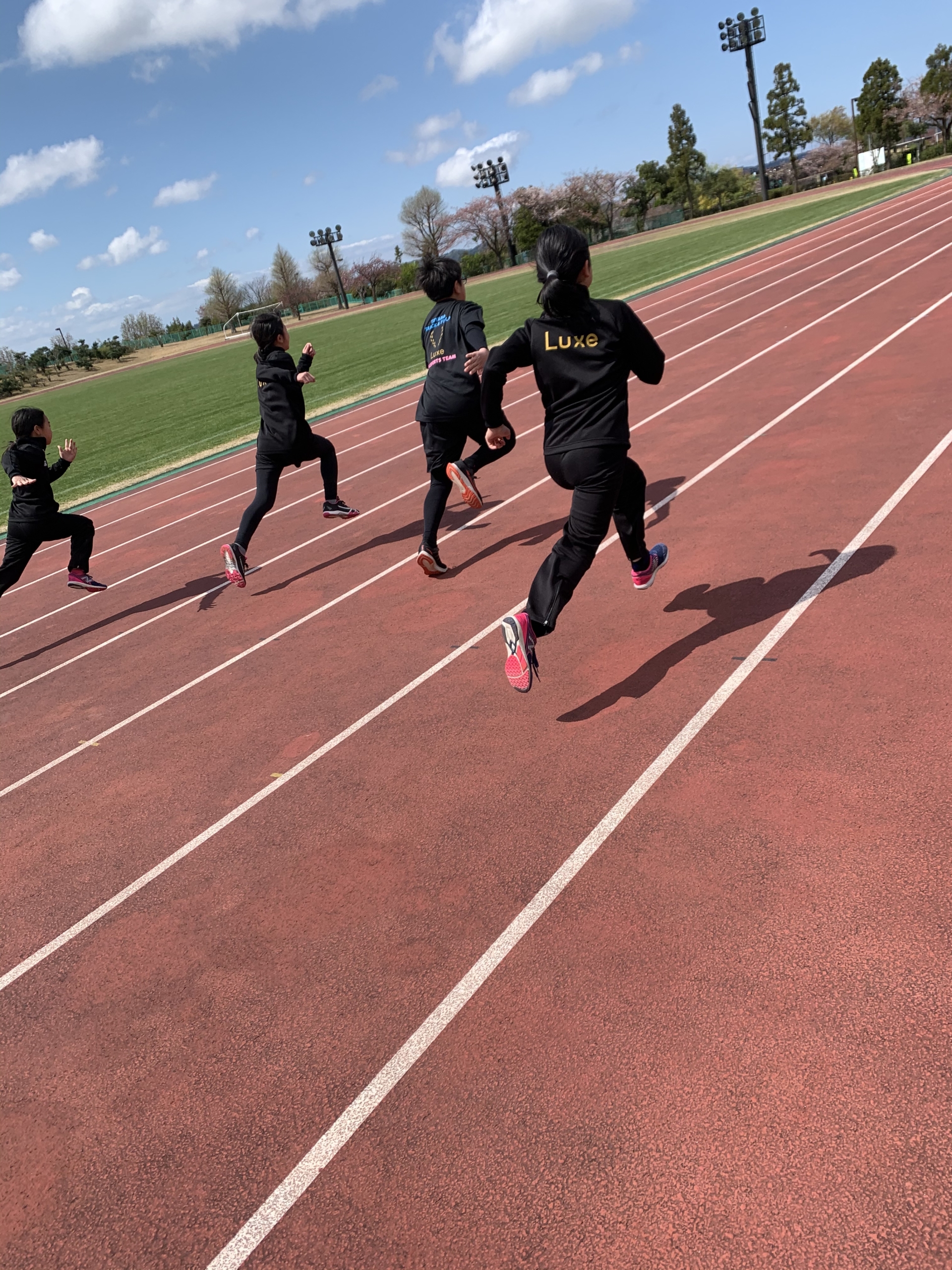 4月10日（土）の教室にて。