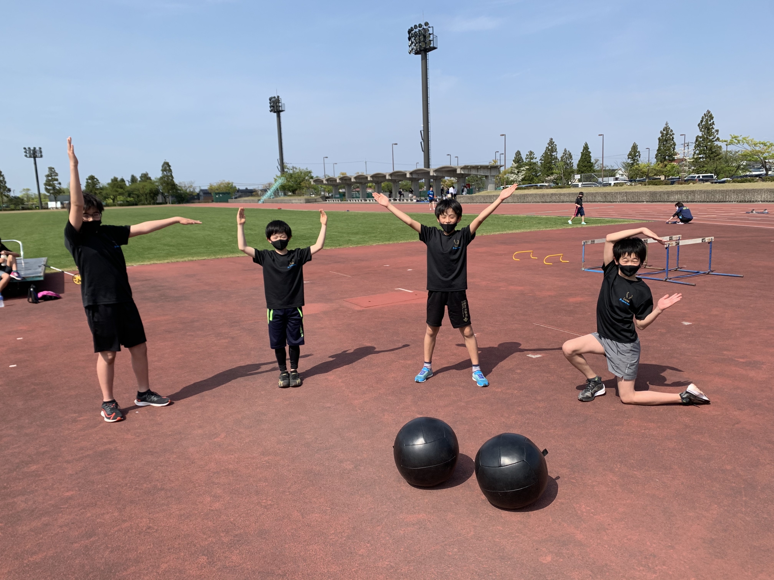 ★4月24日(土)小学生Hクラス、記録会の様子です！★