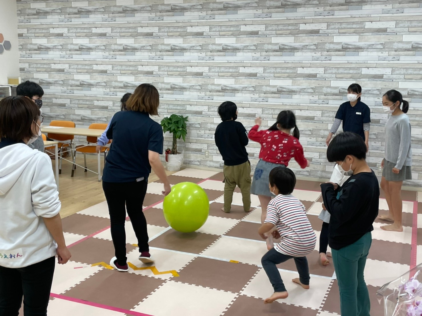 ★あいうえおんさん見学の様子です★