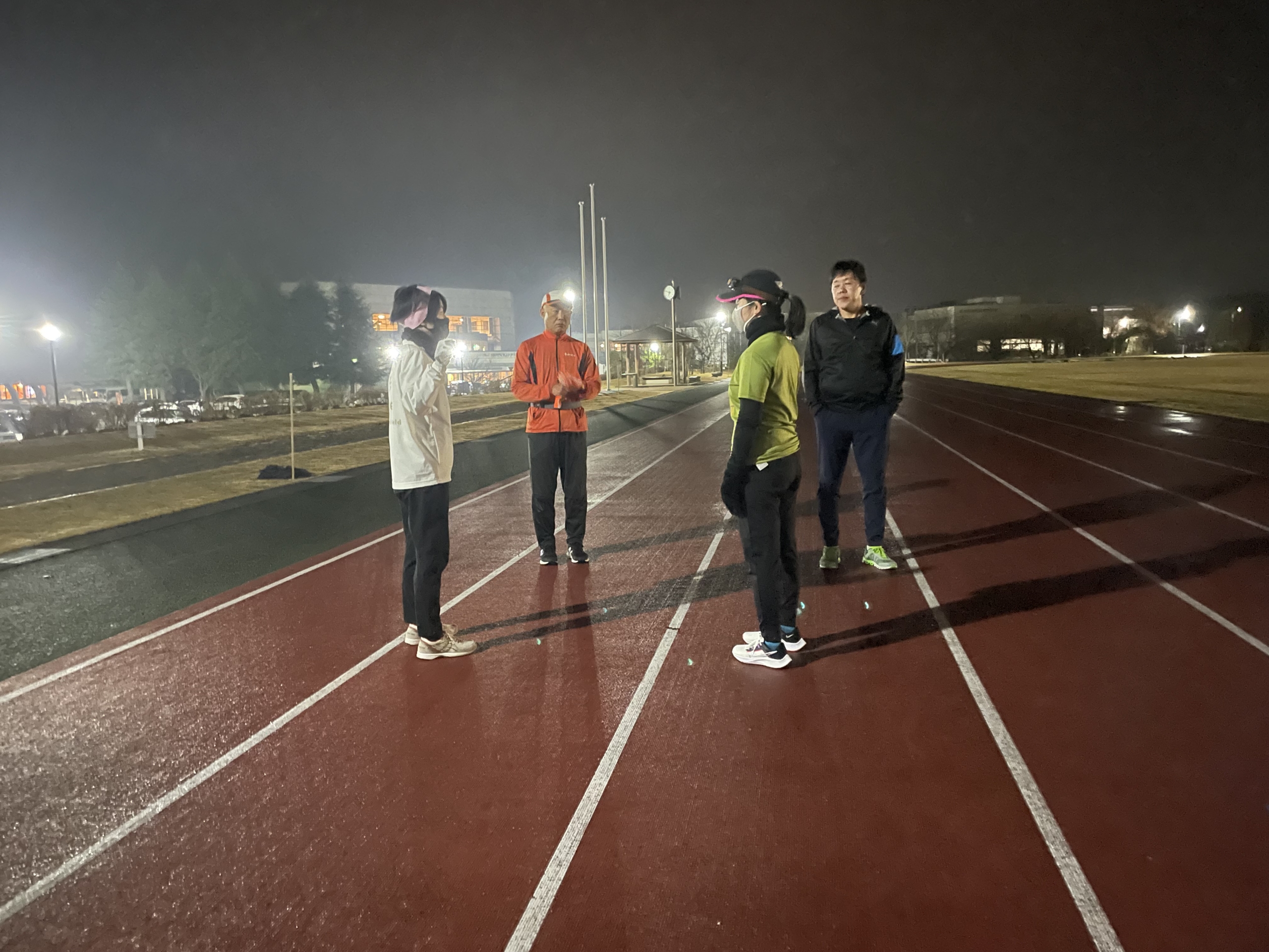 12月6日（月）滑川長距離教室。