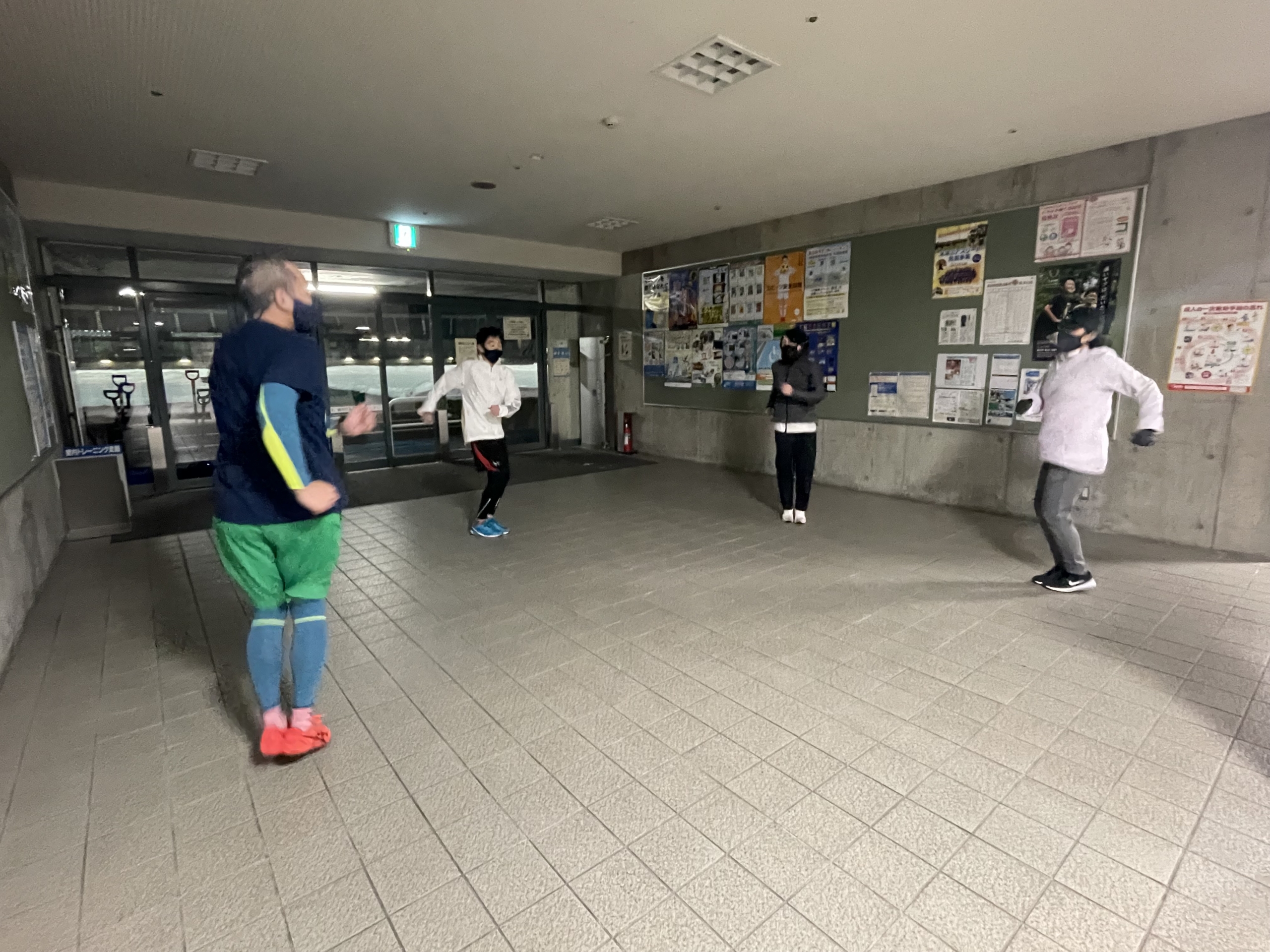 1月27日（木）富山長距離教室❄