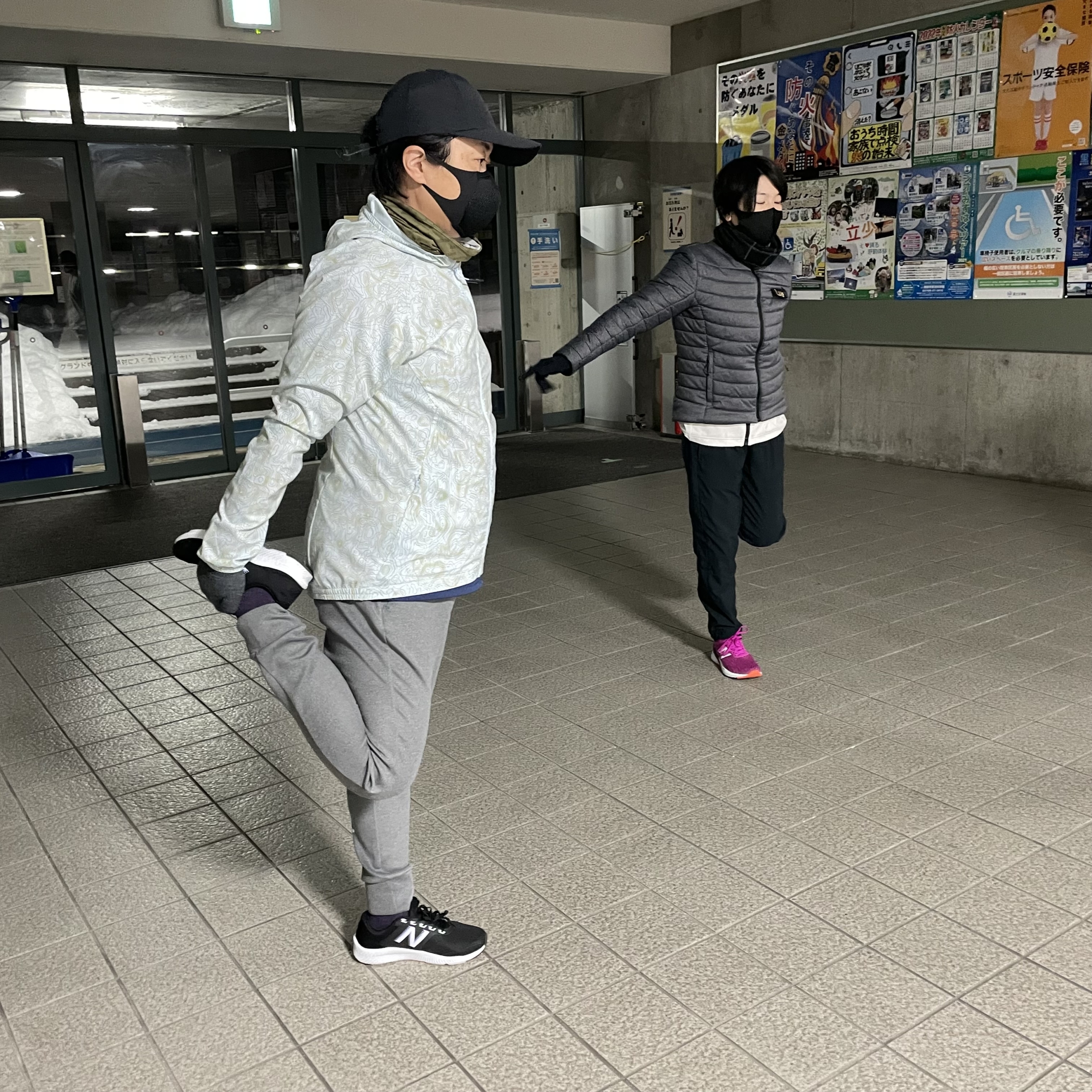 2月17日（木）シルバー＆富山長距離教室。